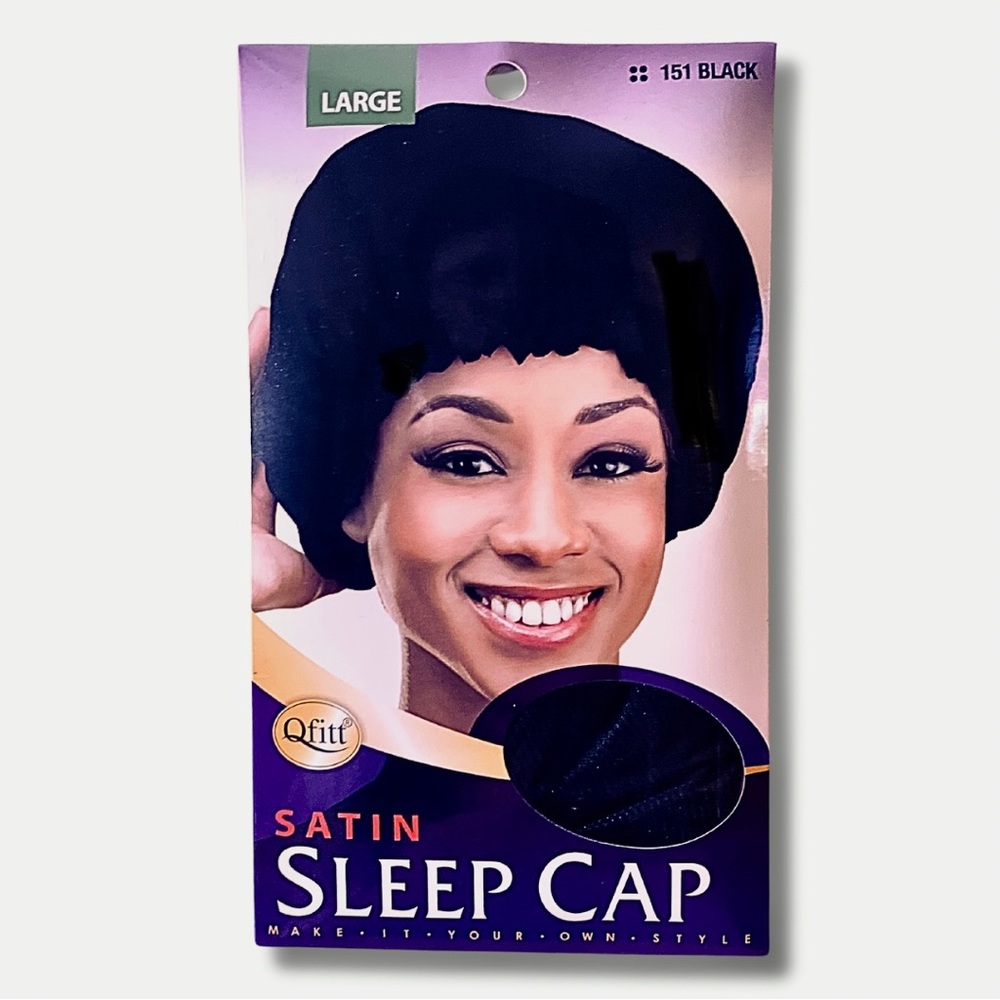 Large Satin Sleep Cap